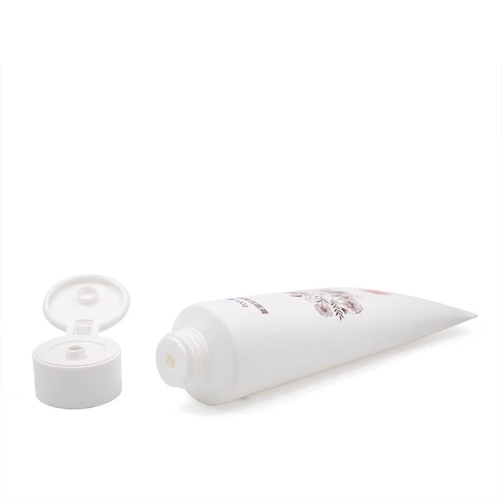 Custom 40mm Round Plastic Cosmetic Soft Tubes